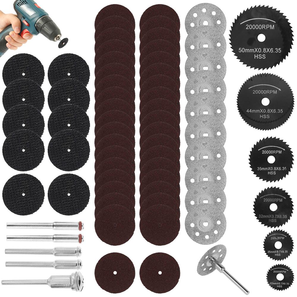 67/88Pcs Mini Circular Saw Blade Electric Grinding Cutting Disc Rotary Tool for Dremel Metal Cutter Power Tool Wood Cutting Disc
67/88Pcs Mini Circular Saw Blade Electric Grinding Cutting Disc Rotary Tool for Dremel Metal Cutter Power Tool Wood Cutting Disc