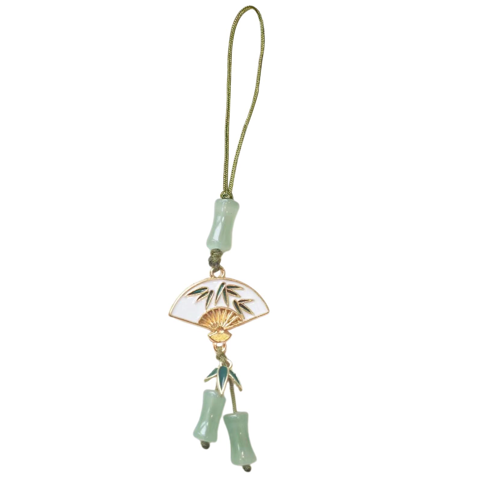 Fashionable Cellphones Chain Chic Cyan Bamboo Joint Pandas Phones Pendant Dainty Bamboo Fans Strap Lanyard Accessory
Fashionable Cellphones Chain Chic Cyan Bamboo Joint Pandas Phones Pendant Dainty Bamboo Fans Strap Lanyard Accessory