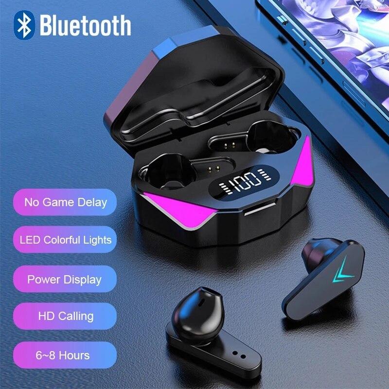 X15 TWS игровые наушники беспроводные Bluetooth наушники с микрофоном бас аудио позиционирование звука 9D стерео музыка HiFi гарнитура для геймера
X15 TWS игровые наушники беспроводные Bluetooth наушники с микрофоном бас аудио позиционирование звука 9D стерео музыка HiFi гарнитура для геймера