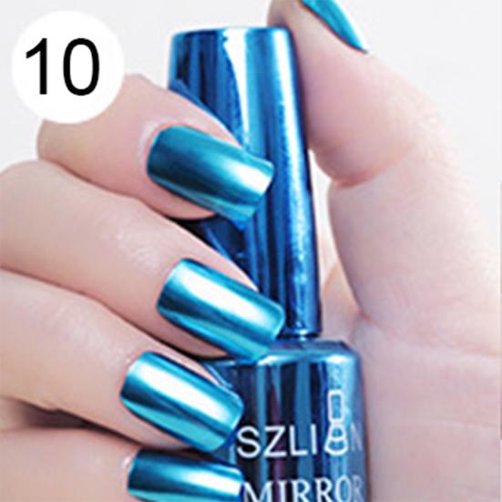 6 мл металевий хромований манікюрний інструмент із дзеркальним ефектомНаклейка лаку для нігтів #2 Mirror sky blue
6 мл металевий хромований манікюрний інструмент із дзеркальним ефектомНаклейка лаку для нігтів #2 Mirror sky blue