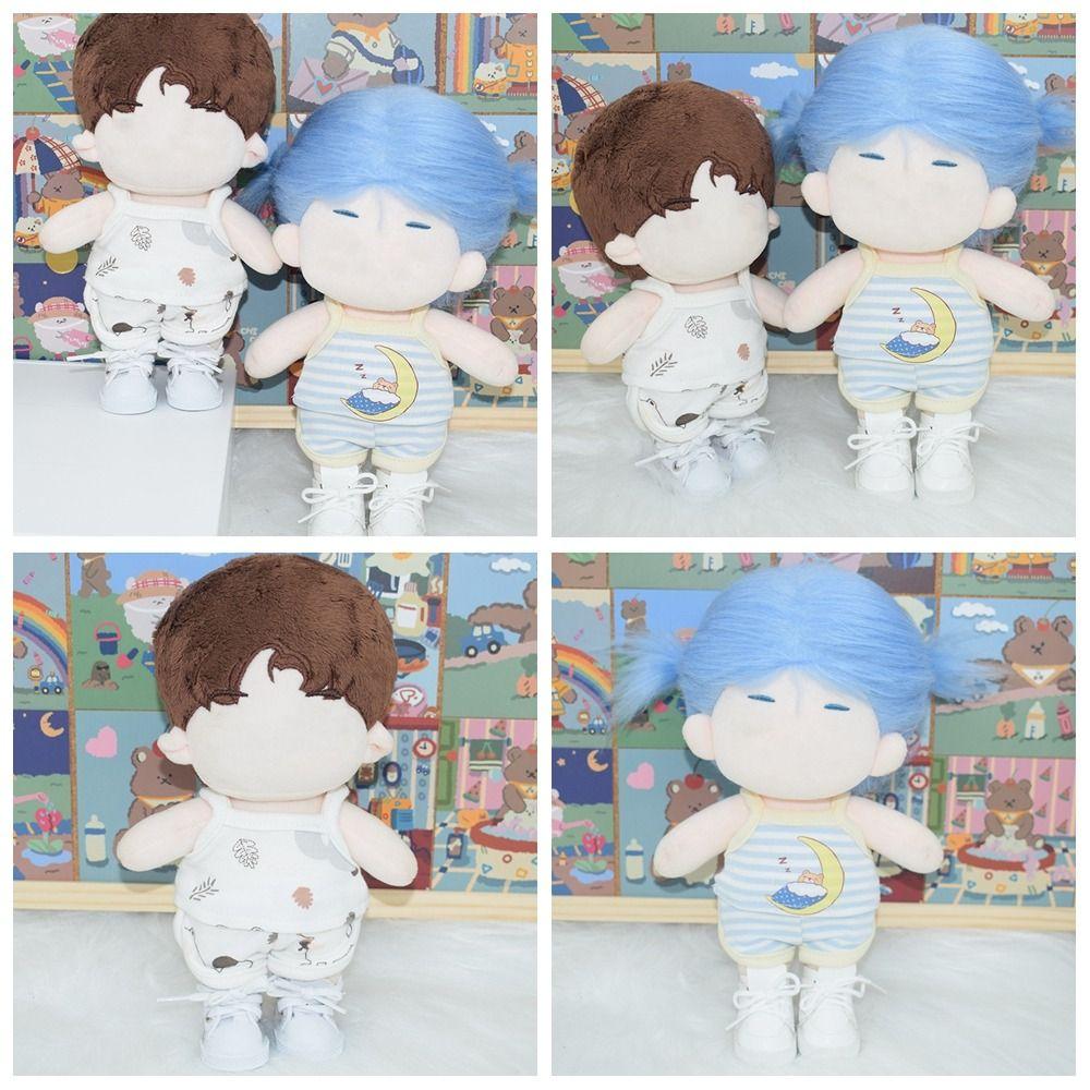 20CM Sling Pants Suit Cartoon Animal Suspended Shirt Set Toy Doll Clothes Cotton Stuffed Doll
20CM Sling Pants Suit Cartoon Animal Suspended Shirt Set Toy Doll Clothes Cotton Stuffed Doll