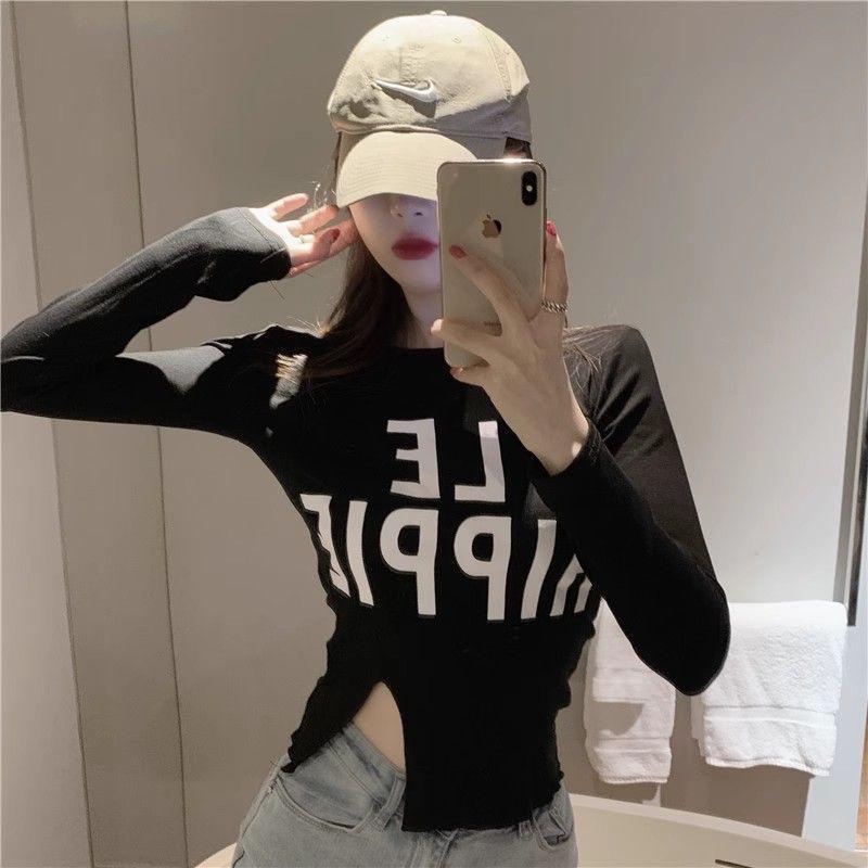 Design-Sense Women s Side Split Long-Sleeve Tight-Fit T-Shirt, Spring/Autumn Style, Waist-Cinching & Figure-Flattering Base Layer L
Design-Sense Women s Side Split Long-Sleeve Tight-Fit T-Shirt, Spring/Autumn Style, Waist-Cinching & Figure-Flattering Base Layer L