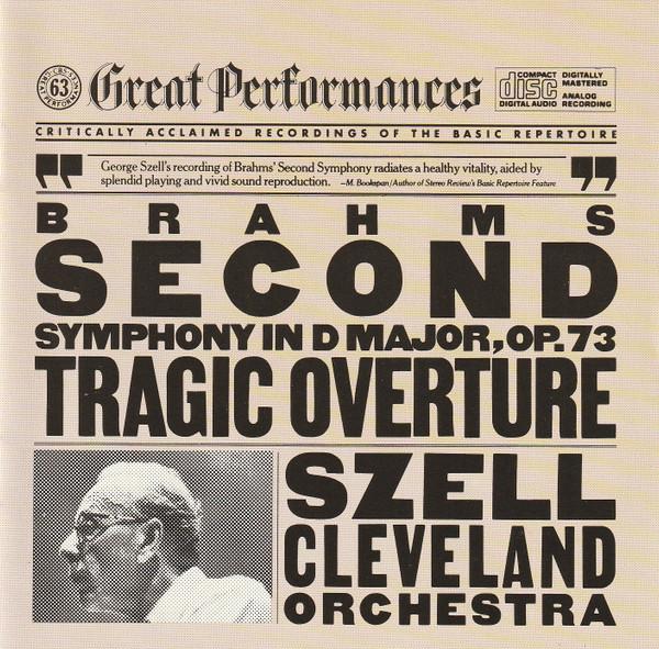 CD BRAHMS, SZELL; CLEVELAND ORCHESTRA - Symphony 2 / Tragic Overture MYK37776 CBS Japan Classical Used
CD BRAHMS, SZELL; CLEVELAND ORCHESTRA - Symphony 2 / Tragic Overture MYK37776 CBS Japan Classical Used