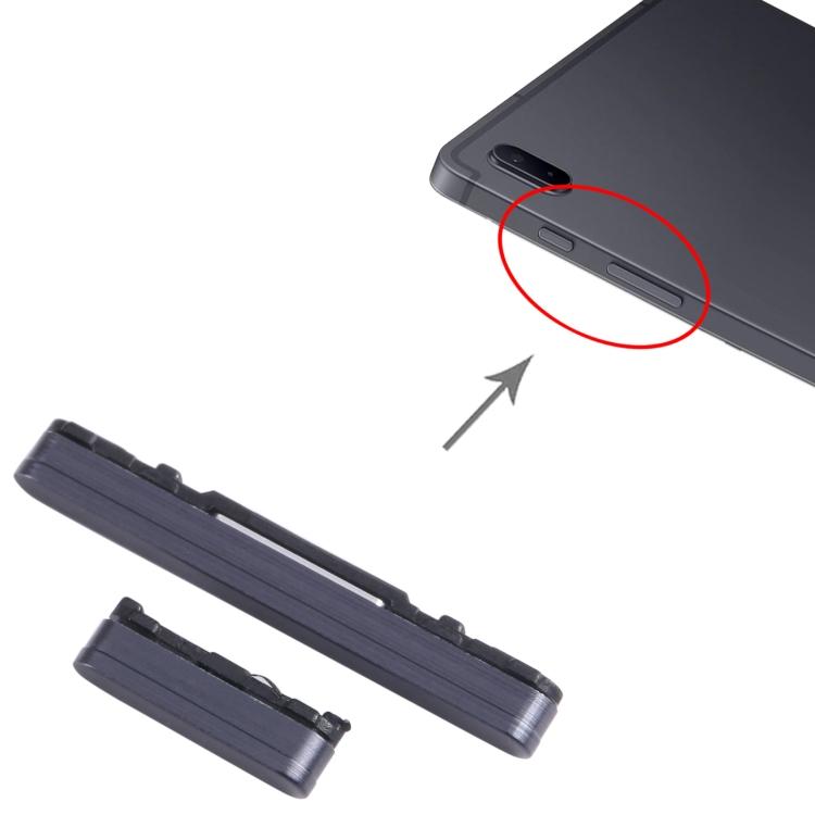 For Samsung Galaxy Tab S7 FE SM-T730/T733/T736B/T735 1set Original Power Button + Volume Control Button чёрный
For Samsung Galaxy Tab S7 FE SM-T730/T733/T736B/T735 1set Original Power Button + Volume Control Button чёрный