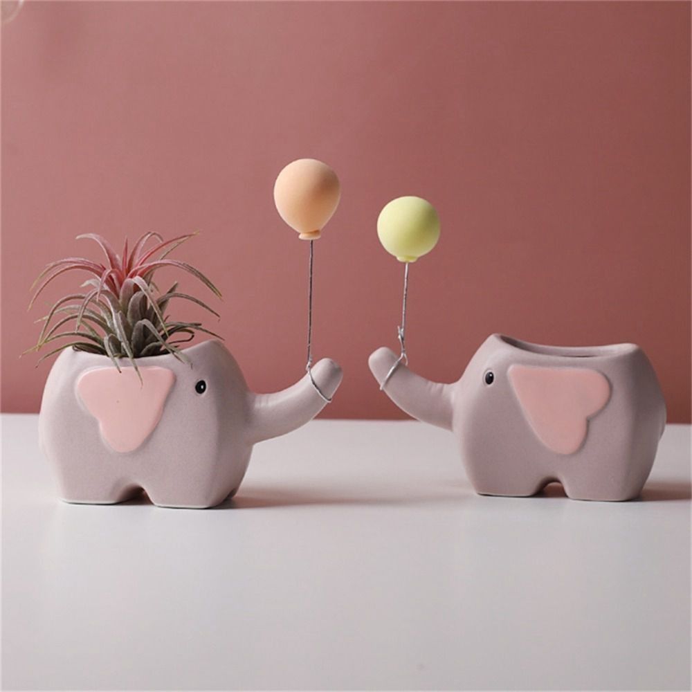 Cute Creative Home Decor Dinosaur Cartoon Elephant Ornament Succulent Pot Plant Pot Vase Elephant
Cute Creative Home Decor Dinosaur Cartoon Elephant Ornament Succulent Pot Plant Pot Vase Elephant