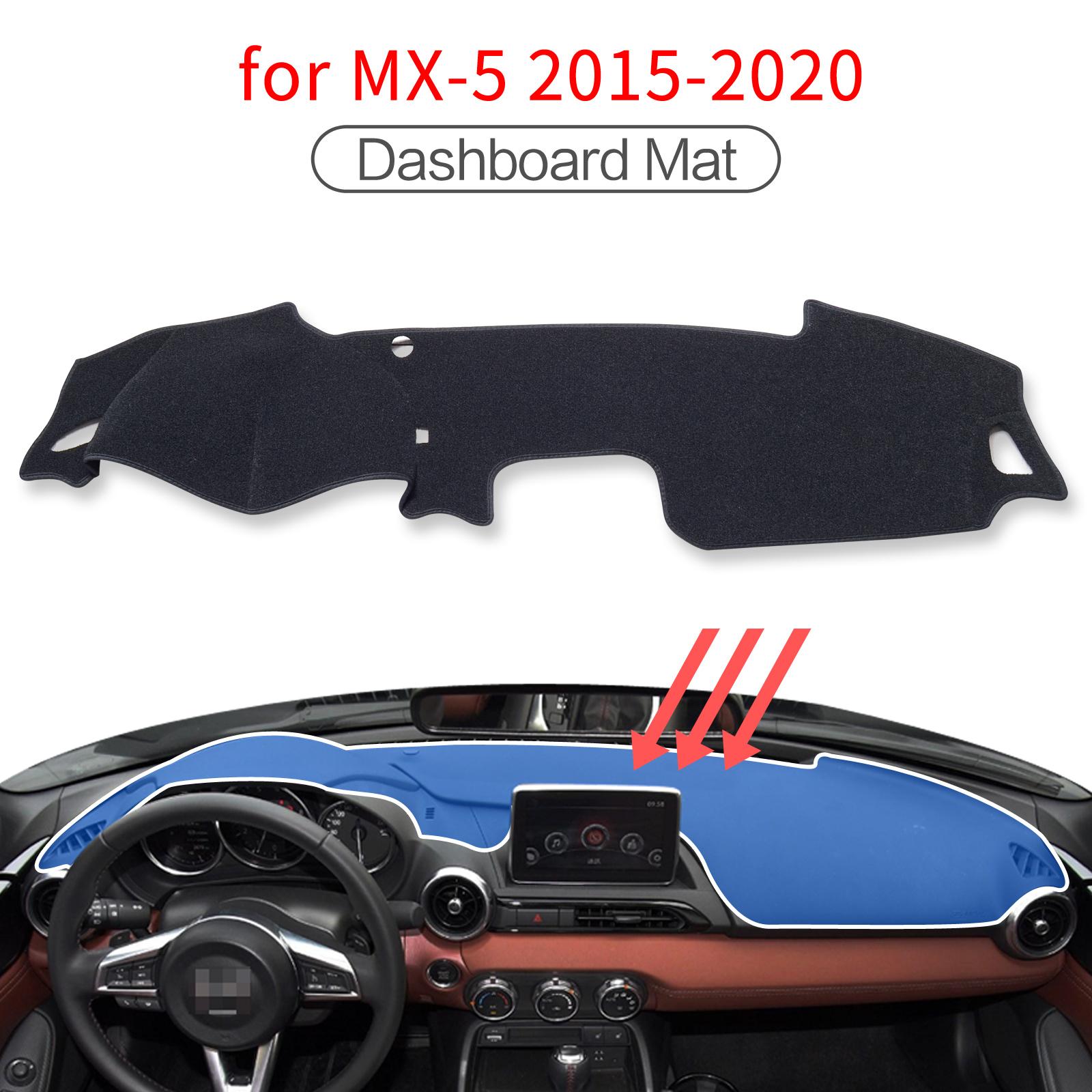Car Dashboard Mat for Mazda MX-5 Roadster Miata 2015-2025 ND RF MX5 Sunshade Protective Carpet Dash Mat Dashmat
Car Dashboard Mat for Mazda MX-5 Roadster Miata 2015-2025 ND RF MX5 Sunshade Protective Carpet Dash Mat Dashmat
