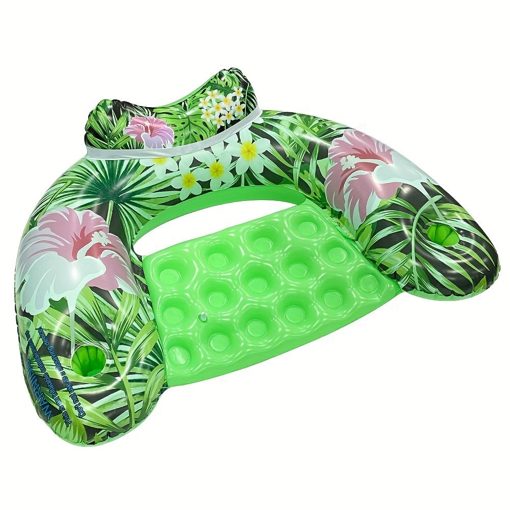 Inflatable U-Shaped Pool Float Lounge Chair with Cup Holders Forest Print Water Floating Raft for Adult Summer Relaxation 95*70cm зелений
Inflatable U-Shaped Pool Float Lounge Chair with Cup Holders Forest Print Water Floating Raft for Adult Summer Relaxation 95*70cm зелений