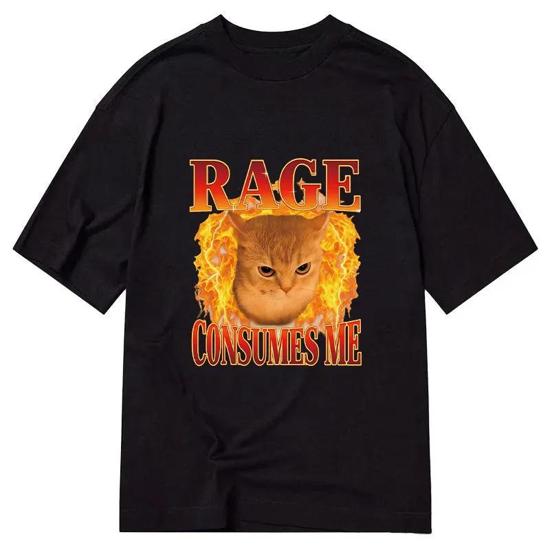 Rage Consumes Me Edgy Funny Cat Meme Printed Cotton T-shirt Summer Men s and Women s Clothing Fashion Casual T-shirt Street W... S разноцветный
Rage Consumes Me Edgy Funny Cat Meme Printed Cotton T-shirt Summer Men s and Women s Clothing Fashion Casual T-shirt Street W... S разноцветный