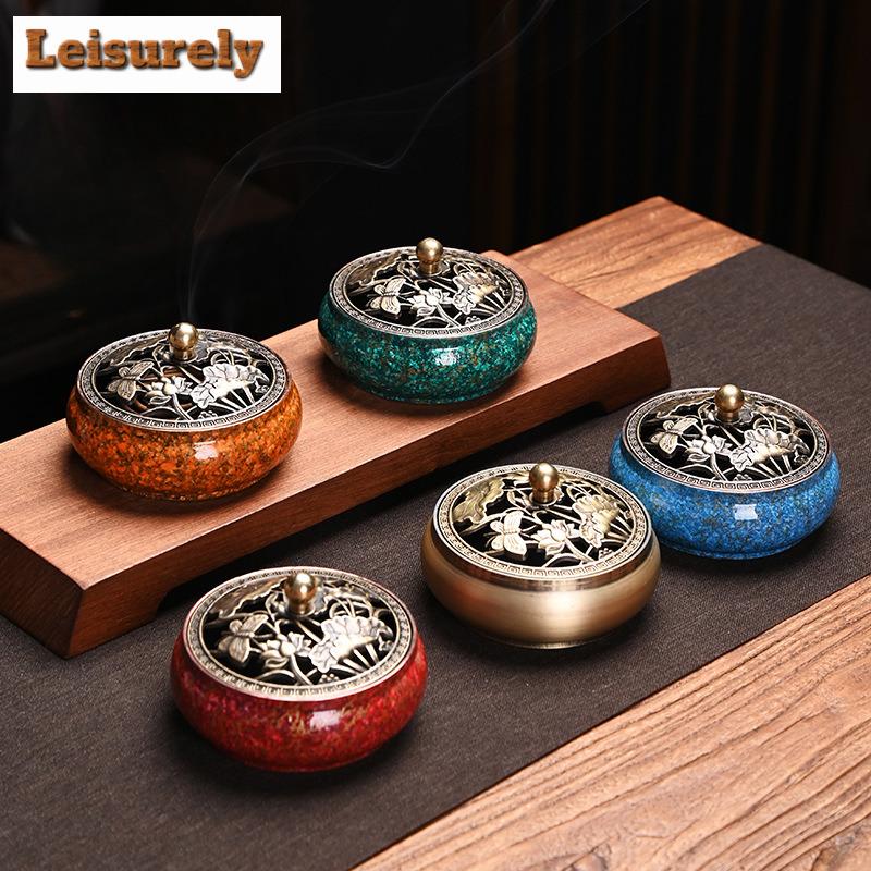Chinese Lacquer Craft Series Lotus Incense Burner Hollow Lid Pond Night Plate Line Sandalwood Agarwood Smoking Censer Holder
Chinese Lacquer Craft Series Lotus Incense Burner Hollow Lid Pond Night Plate Line Sandalwood Agarwood Smoking Censer Holder