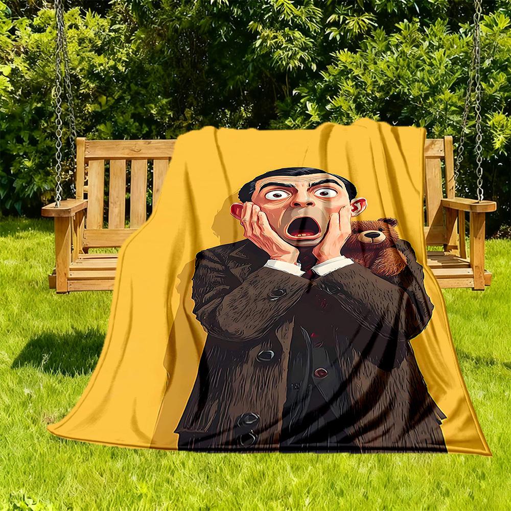 1pc Mr. Bean, Teddy Bear Outdoor Blanket Lightweight Flannel, Soft & Warm, All-Season Use for Sofa, Outdoor, Camping, Living Room, Office013 130x150cm
1pc Mr. Bean, Teddy Bear Outdoor Blanket Lightweight Flannel, Soft & Warm, All-Season Use for Sofa, Outdoor, Camping, Living Room, Office013 130x150cm