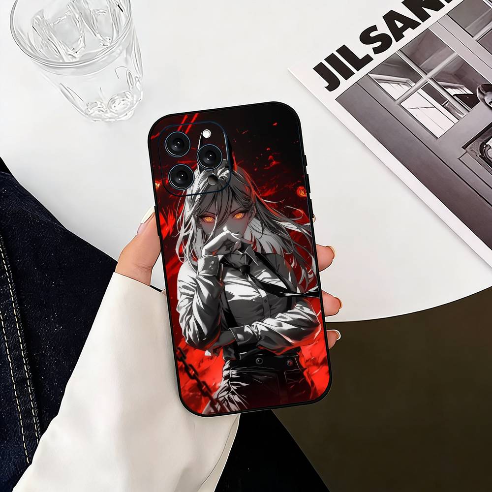 Chainsaw-w Man P-Power Phone Case For iPhone 17, 16,15,14,13,12,11 Plus,Pro Max, Others Soft Black Cover iPhone14
Chainsaw-w Man P-Power Phone Case For iPhone 17, 16,15,14,13,12,11 Plus,Pro Max, Others Soft Black Cover iPhone14