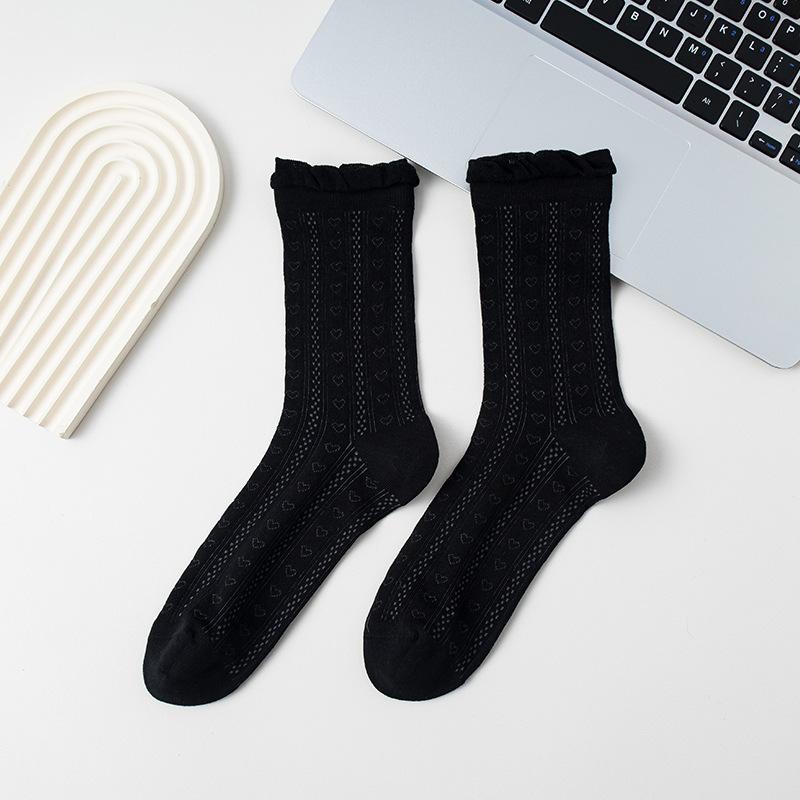 Hehe Socks Children s Mid-Calf Tube Socks Summer Lightweight Breathable Mesh Pure Cotton Socks One size fits all чорний
Hehe Socks Children s Mid-Calf Tube Socks Summer Lightweight Breathable Mesh Pure Cotton Socks One size fits all чорний