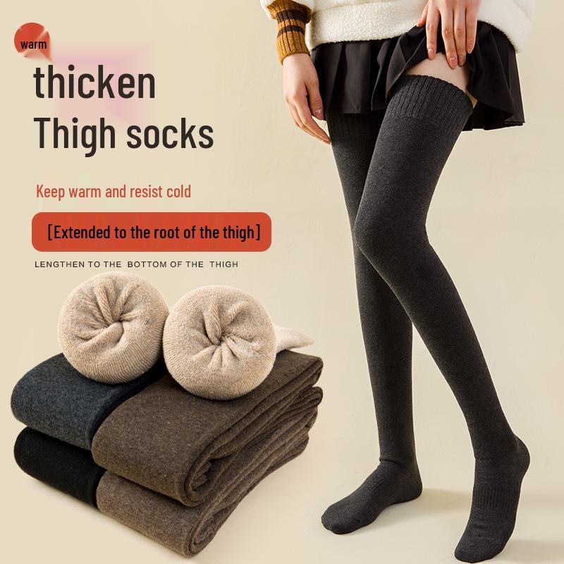 Women s Extra Long and Thick Winter Fleece-Lined Thigh-High Socks - Warm, Non-Slip, Over-Knee with Micro Compression Extra Thick & Long to Thighs (Fits up to 70kg)
Women s Extra Long and Thick Winter Fleece-Lined Thigh-High Socks - Warm, Non-Slip, Over-Knee with Micro Compression Extra Thick & Long to Thighs (Fits up to 70kg)