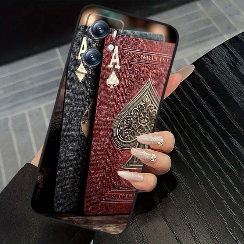 Creative poker card patterns Phone Case For OPPO Reno 5 6 7 A96 A40 A58 Realme GT A74 A78 Neo2 A74 A78 Find X5 X3 X7 X8 Black OPPO A72
Creative poker card patterns Phone Case For OPPO Reno 5 6 7 A96 A40 A58 Realme GT A74 A78 Neo2 A74 A78 Find X5 X3 X7 X8 Black OPPO A72