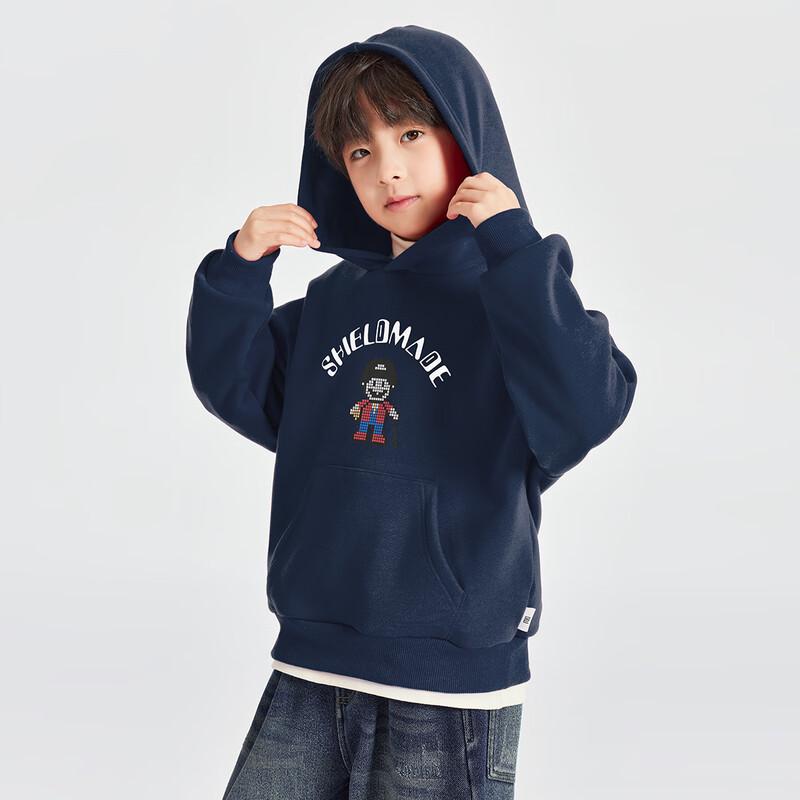 Boys Fleece-Lined Hooded Winter Sweatshirt 110
Boys Fleece-Lined Hooded Winter Sweatshirt 110