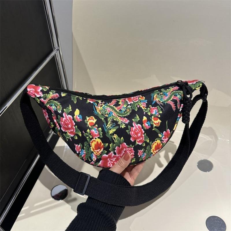 New big flower Guochao women s bag retro fashion casual versatile messenger dumpling bag large capacity bag чёрный
New big flower Guochao women s bag retro fashion casual versatile messenger dumpling bag large capacity bag чёрный