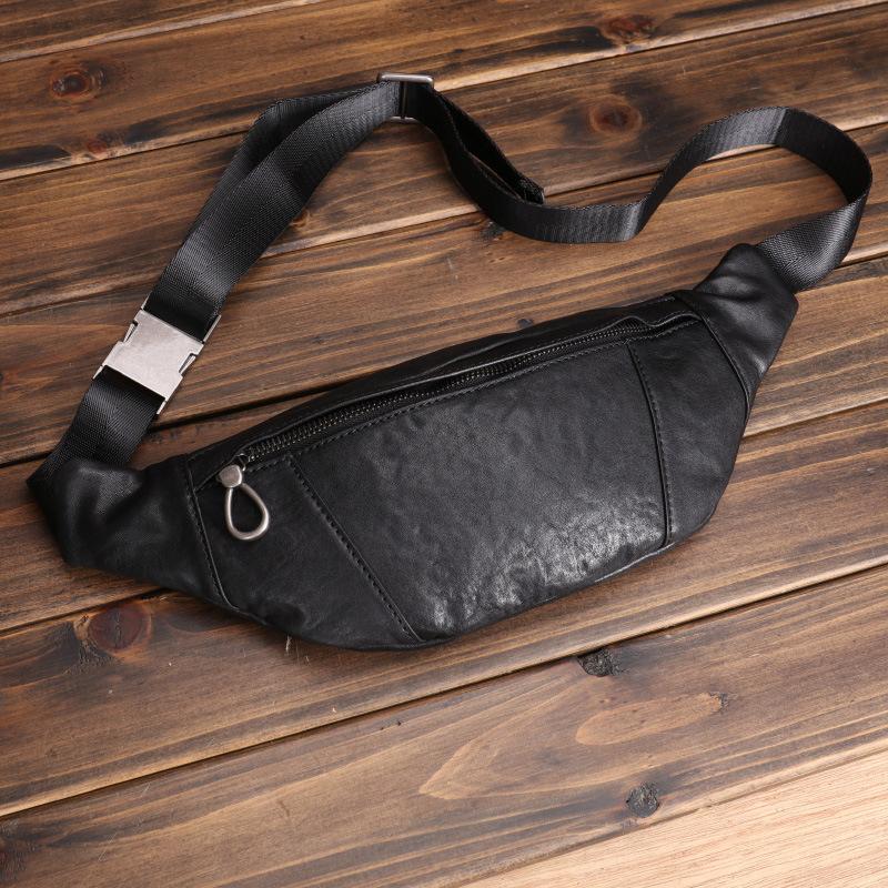 New Leather Men s Sports Waist Bag, Small Size, Lightweight, Top Layer Cowhide Multifunctional Phone Bag, Lightweight Chest Bag чорний
New Leather Men s Sports Waist Bag, Small Size, Lightweight, Top Layer Cowhide Multifunctional Phone Bag, Lightweight Chest Bag чорний