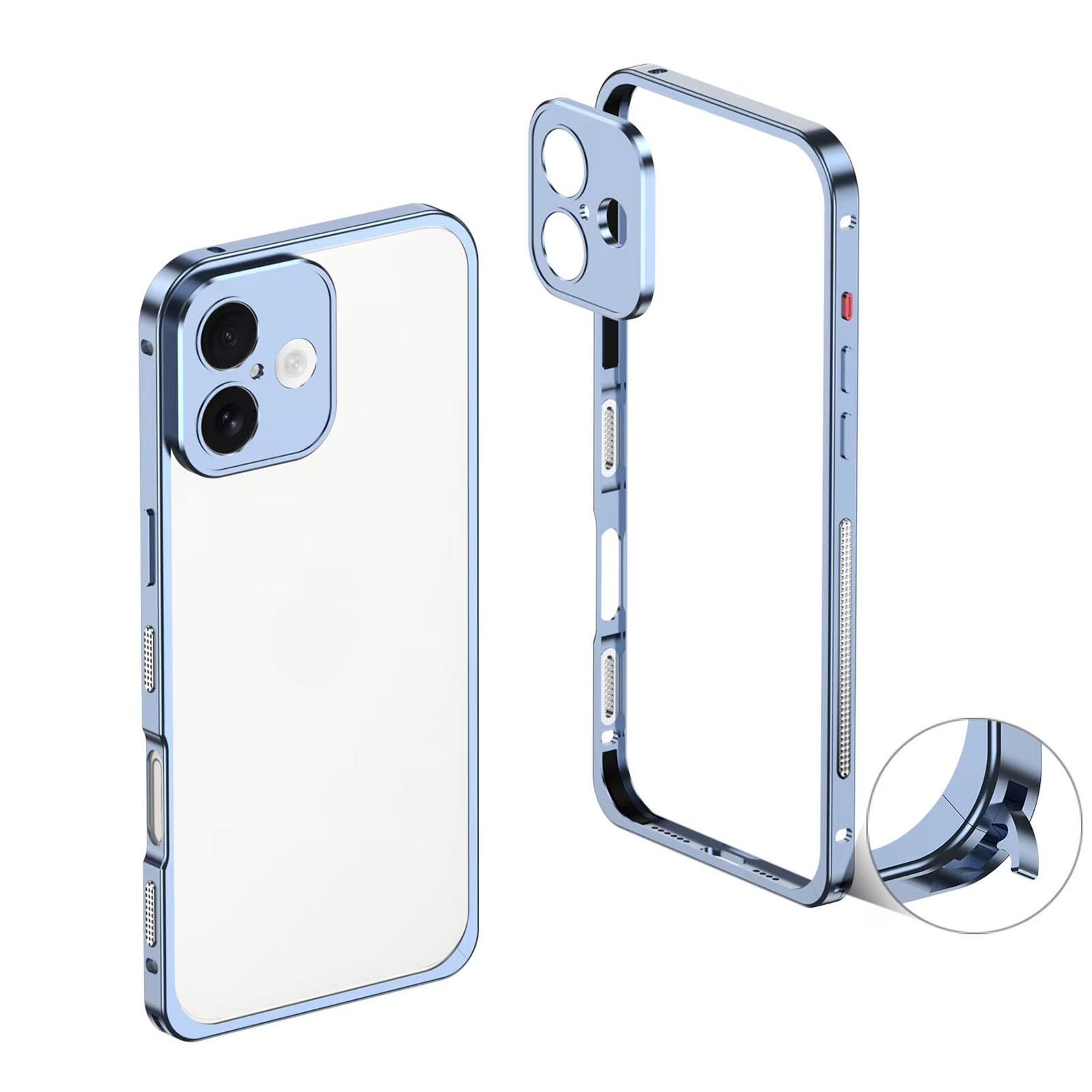 Для 17 Металлический бампер для телефона, С защитой объектива, Тонкий, Без задней панели, Безрамный, Металлический бампер, 4 угла, Ударопрочный, Прочный, Рама для отвода тепла One Size синий
Для 17 Металлический бампер для телефона, С защитой объектива, Тонкий, Без задней панели, Безрамный, Металлический бампер, 4 угла, Ударопрочный, Прочный, Рама для отвода тепла One Size синий