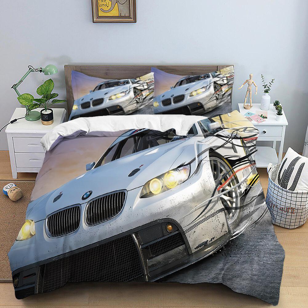 Digital Printing Three-Piece Kit, Quilt Cover, Pillowcase, Racing Car Diagram, Bedding 70 * 133
Digital Printing Three-Piece Kit, Quilt Cover, Pillowcase, Racing Car Diagram, Bedding 70 * 133