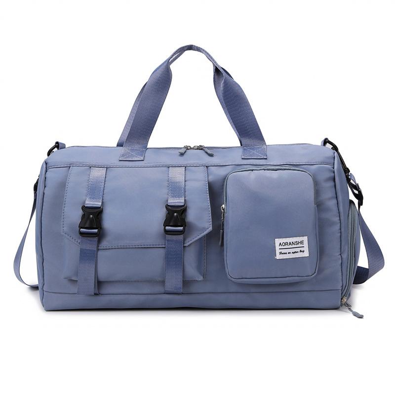 Travel Bag Premium Sense Women s Large-capacity Sports Bag Fitness Bag Luggage Bag Water-proof Shoulder Bag синий
Travel Bag Premium Sense Women s Large-capacity Sports Bag Fitness Bag Luggage Bag Water-proof Shoulder Bag синий