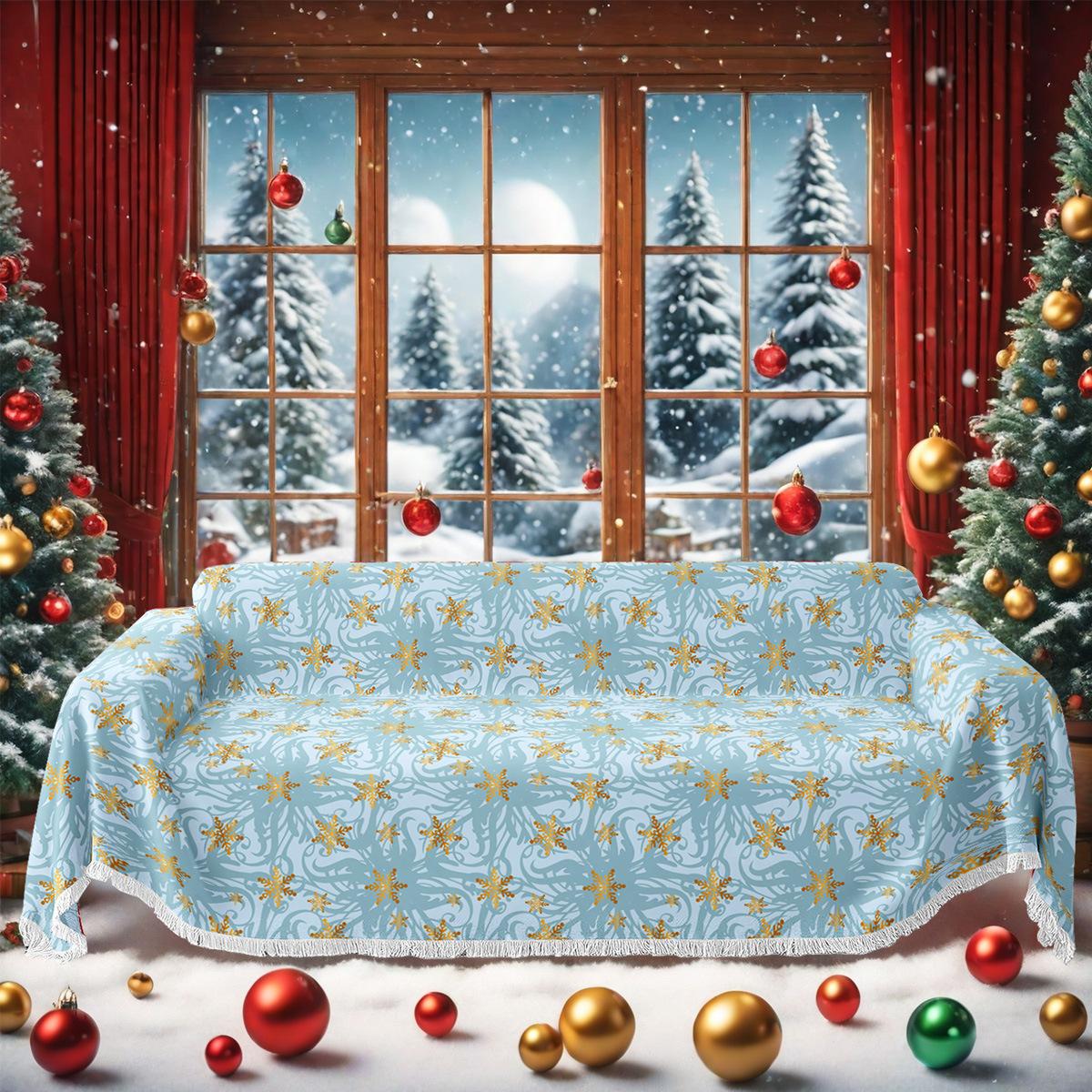 2026 New Christmas Style Sofa Throw Blanket Cat-Proof, All-season Universal Sofa Cover Living Room Sofa Covers Christmas Decor 180x130cm
2026 New Christmas Style Sofa Throw Blanket Cat-Proof, All-season Universal Sofa Cover Living Room Sofa Covers Christmas Decor 180x130cm
