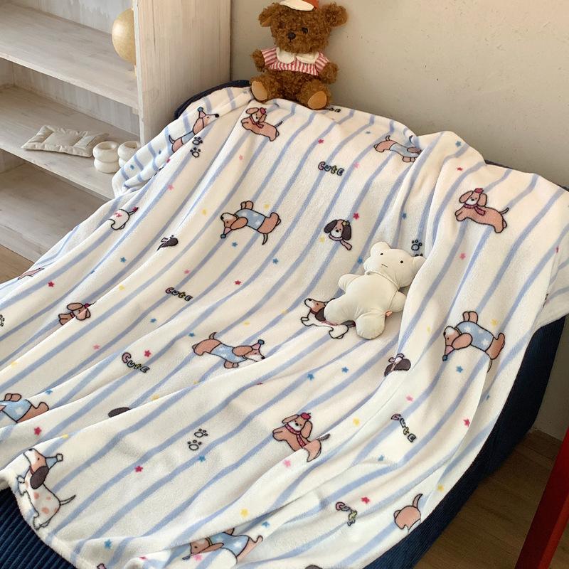 Cartoon Milk Velvet Blanket Home Autumn Winter Bedroom Sofa Soft Breathable Warm Cover Camping Blanket Small Nap Blanket Bedding 70x100cm
Cartoon Milk Velvet Blanket Home Autumn Winter Bedroom Sofa Soft Breathable Warm Cover Camping Blanket Small Nap Blanket Bedding 70x100cm