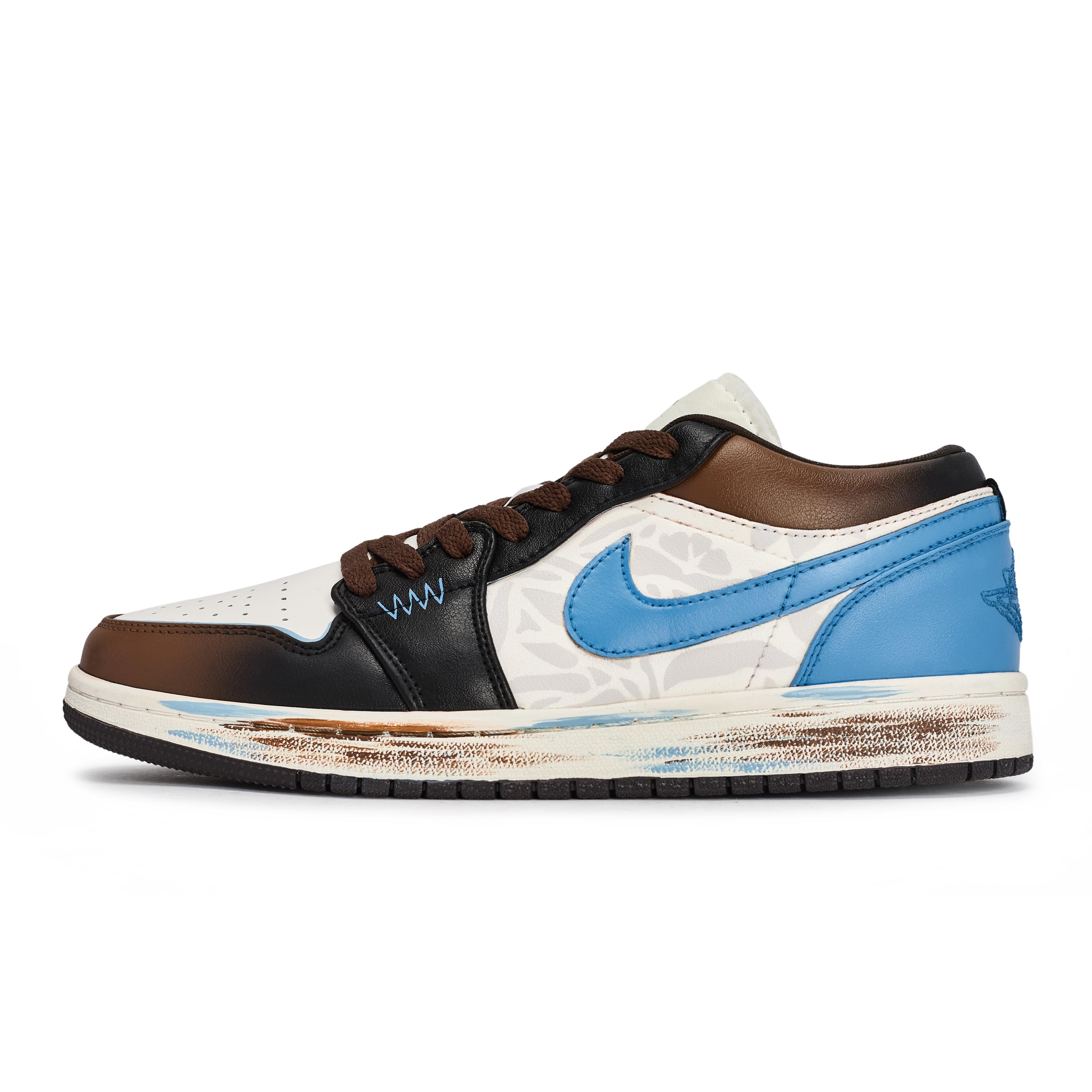 Jordan Air Jordan 1 Walking Planet, Brown Blue Fragmented Shadows Low top Vintage Basketball Shoes Women s DC0774-200(Team1492-) 36.5
Jordan Air Jordan 1 Walking Planet, Brown Blue Fragmented Shadows Low top Vintage Basketball Shoes Women s DC0774-200(Team1492-) 36.5
