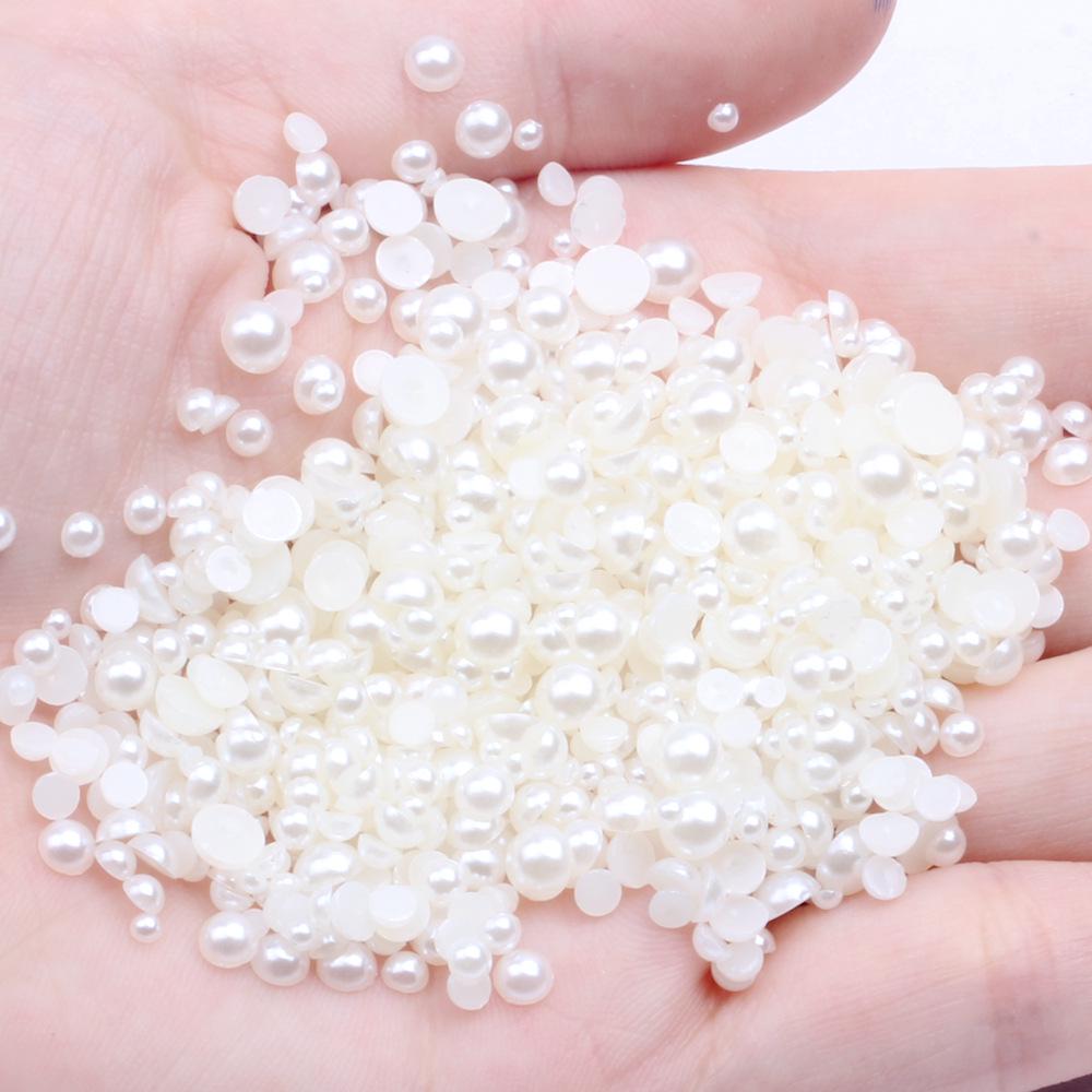 1.5-25mm Milky White Half-Round Pearl Flat Back for DIY Mobile Phone Decoration and Jewelry 1.5mm Milky White Half-Round Pearls
1.5-25mm Milky White Half-Round Pearl Flat Back for DIY Mobile Phone Decoration and Jewelry 1.5mm Milky White Half-Round Pearls