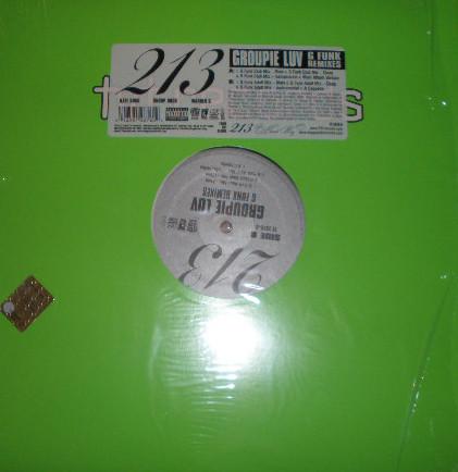 12inch Record 213 - Groupie Luv (G Funk Remixes) TV26760 TVT Records 2004 US Rap & Hip-Hop/R&B Used
12inch Record 213 - Groupie Luv (G Funk Remixes) TV26760 TVT Records 2004 US Rap & Hip-Hop/R&B Used