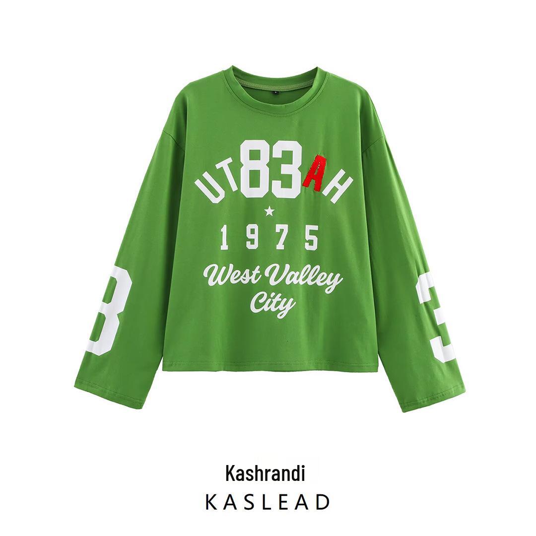 Spring 2025 Women s European-American Simple Letter Embroidered Long Sleeve T-Shirt S
Spring 2025 Women s European-American Simple Letter Embroidered Long Sleeve T-Shirt S