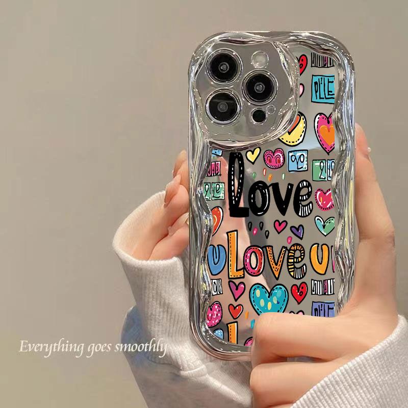 Роскошный глянцевый чехол Love Hearts для iPhone 15 Pro Max 14 Pro 13 12 11 Wave Frame, защита линз, зеркальный противоударный мягкий чехол из ТПУ iPhone 15
Роскошный глянцевый чехол Love Hearts для iPhone 15 Pro Max 14 Pro 13 12 11 Wave Frame, защита линз, зеркальный противоударный мягкий чехол из ТПУ iPhone 15