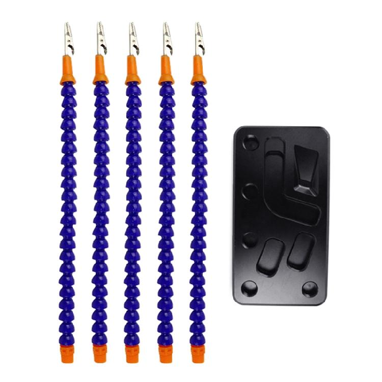 Third Hand Professional Soldering Stand Tool PCB Holder Five Arms Helping Hands 1
Third Hand Professional Soldering Stand Tool PCB Holder Five Arms Helping Hands 1