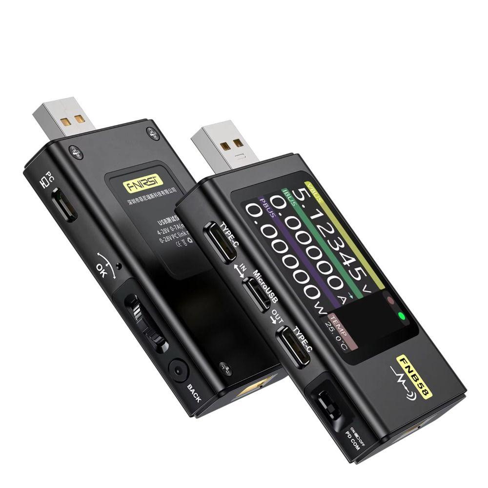 Bidirectional Voltage Current Tester Accurate Battery Bank Charger Detector Electronics Testing Style-A
Bidirectional Voltage Current Tester Accurate Battery Bank Charger Detector Electronics Testing Style-A
