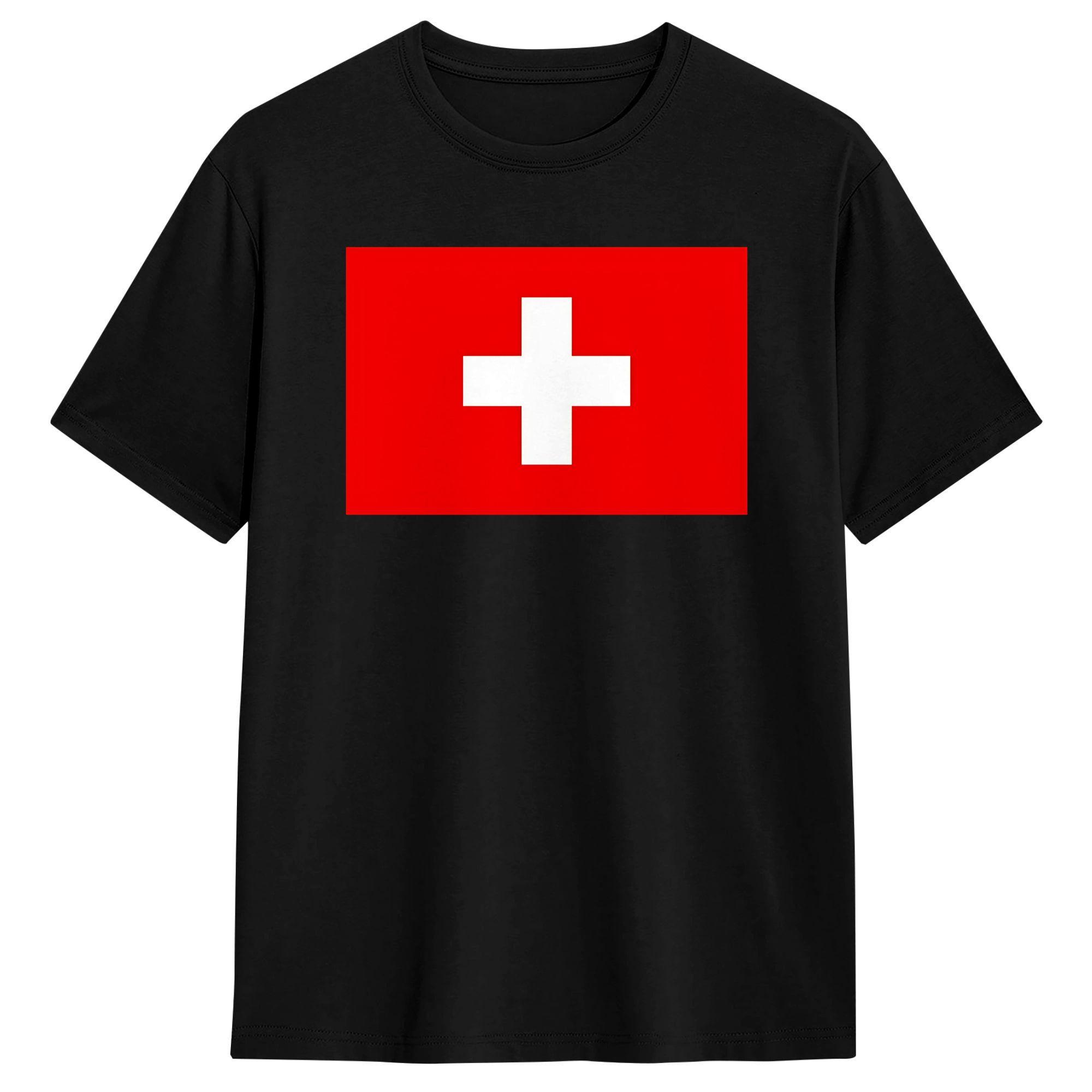 Men s T-Shirt Swiss Flag of Switzerland Vintage Pure Cotton Tees Short Sleeve T Shirts Round Neck Clothes Adult 5XL різнокольоровий
Men s T-Shirt Swiss Flag of Switzerland Vintage Pure Cotton Tees Short Sleeve T Shirts Round Neck Clothes Adult 5XL різнокольоровий
