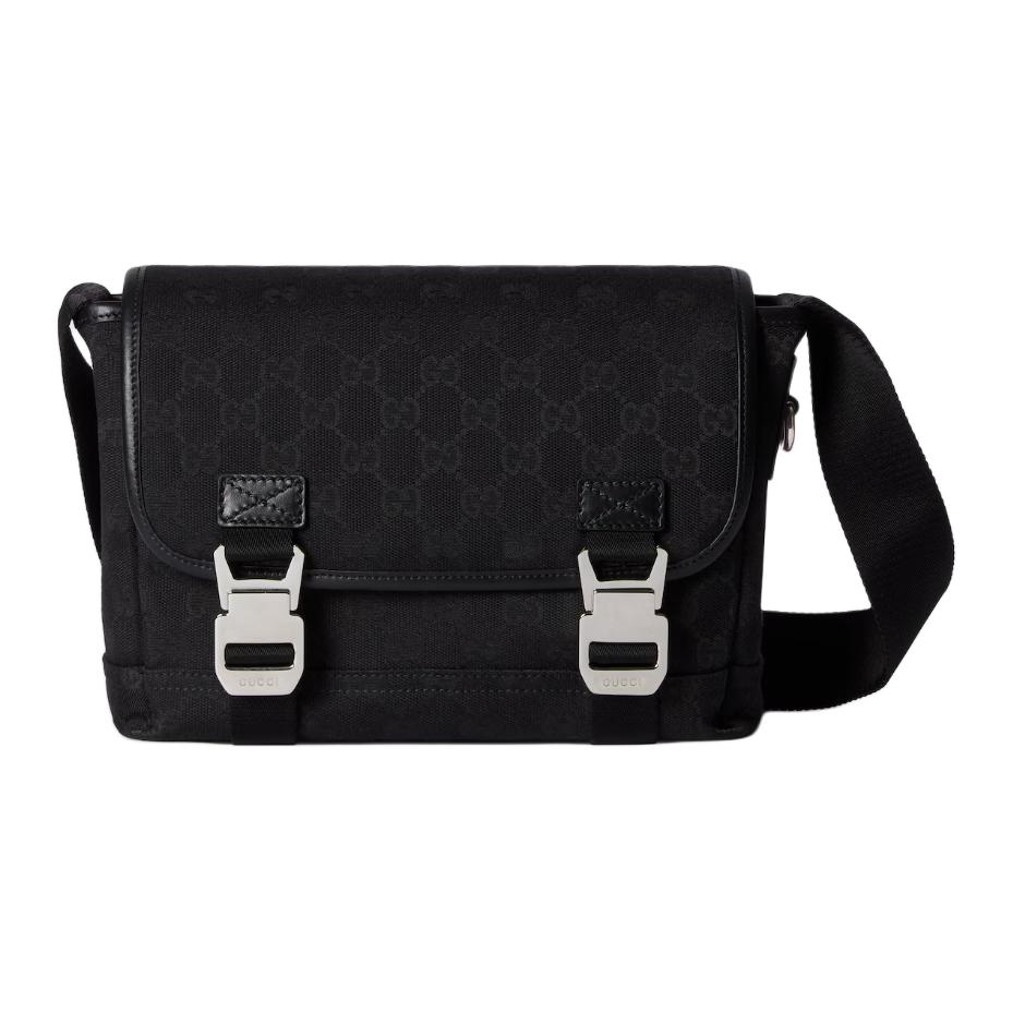 Gucci Silver Metal Trim Adjustable Shoulder Strap Canvas Shoulder Bag Small Men shoulder bag Black 854745-FAE8V-1000 Basic Set (Bag+Dust Bag)
Gucci Silver Metal Trim Adjustable Shoulder Strap Canvas Shoulder Bag Small Men shoulder bag Black 854745-FAE8V-1000 Basic Set (Bag+Dust Bag)