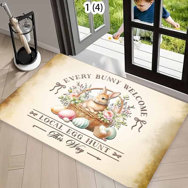 Vintage Easter Farm Carpet Mat Rug - Non-slip Washable Home Decoration with Blue Truck Flower Designs Living Room Entrance Rug 40cm x 60cm
Vintage Easter Farm Carpet Mat Rug - Non-slip Washable Home Decoration with Blue Truck Flower Designs Living Room Entrance Rug 40cm x 60cm