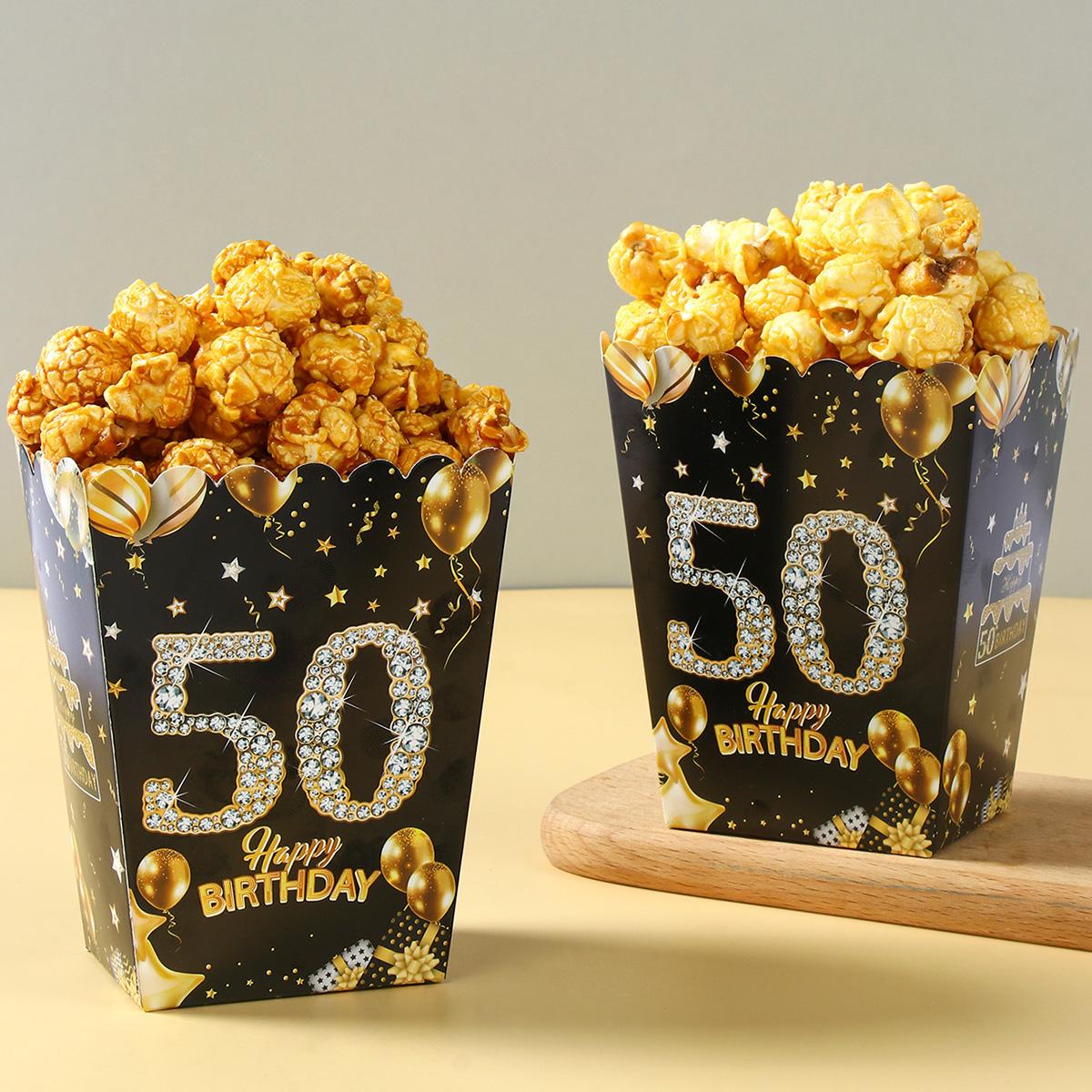 Gold Black Popcorn Gift Boxes 18 21 30 40 50 60 Years Old Birthday Party Adult Birthday Decoration Birthday Candy Box Decor other
Gold Black Popcorn Gift Boxes 18 21 30 40 50 60 Years Old Birthday Party Adult Birthday Decoration Birthday Candy Box Decor other