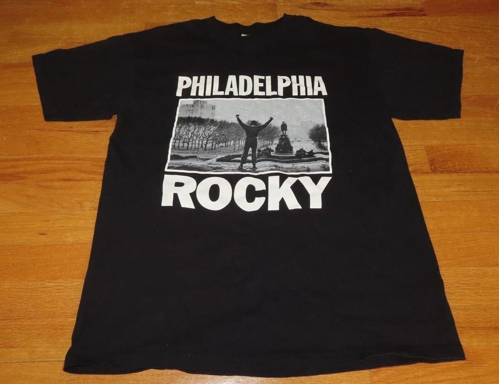 ROCKY T-Shirt PHILADELPHIA Black Cotton Shirt Gift For Fan Unisex T-Shirt XL
ROCKY T-Shirt PHILADELPHIA Black Cotton Shirt Gift For Fan Unisex T-Shirt XL