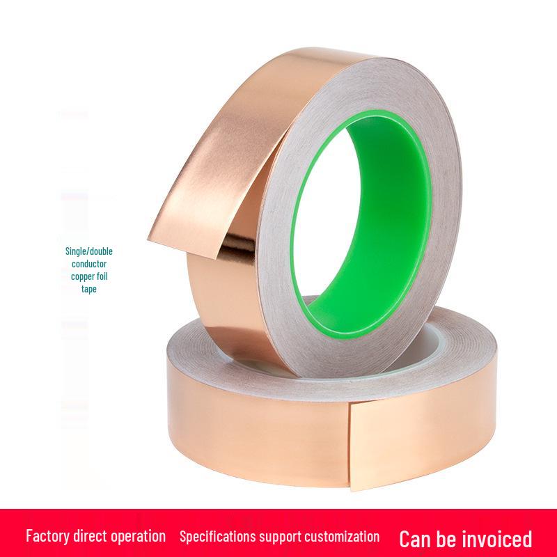 Weitian Thickened Self-Adhesive Single-Sided Copper Foil Tape with Heat Dissipation and Shielding Properties Other specifications, contact customer service
Weitian Thickened Self-Adhesive Single-Sided Copper Foil Tape with Heat Dissipation and Shielding Properties Other specifications, contact customer service