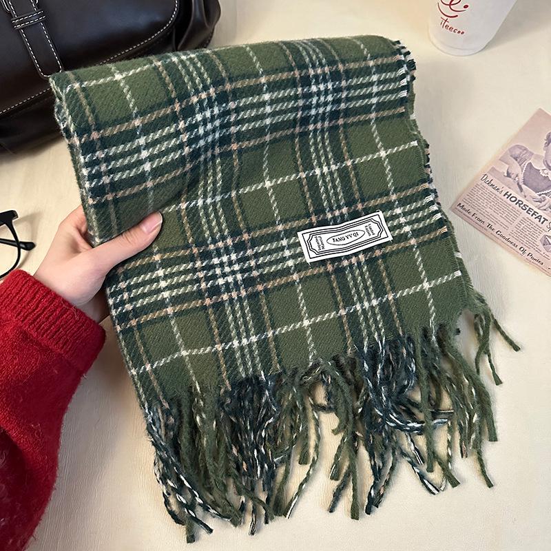 Nianke* Women s High-End Windproof Red Plaid Scarf - Imitation Cashmere, Warm & Stylish for New Year & Christmas 220x50
Nianke* Women s High-End Windproof Red Plaid Scarf - Imitation Cashmere, Warm & Stylish for New Year & Christmas 220x50