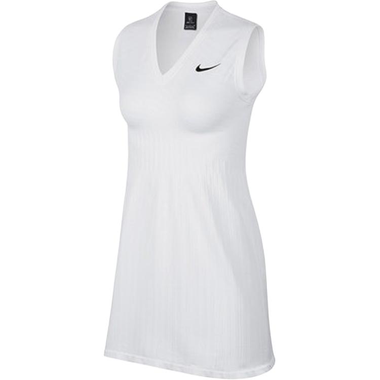 Nike Solid Color V-Neck Tennis Training Slim Fit Sleeveless Dress Women dress White AT5105-100 L
Nike Solid Color V-Neck Tennis Training Slim Fit Sleeveless Dress Women dress White AT5105-100 L