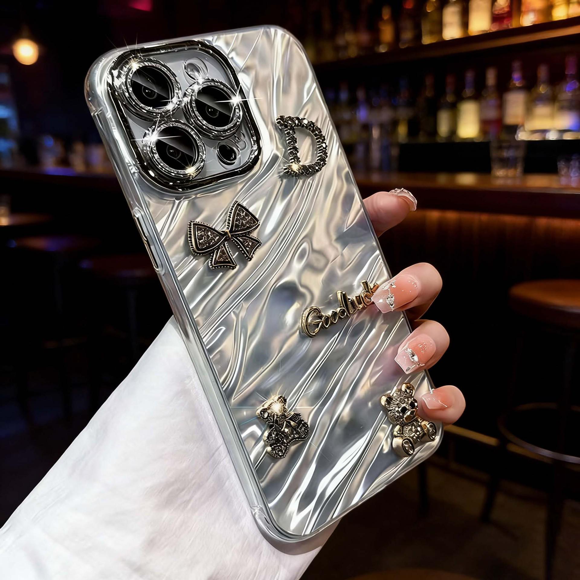 Water Ripple 3D Little Bear Phone Case for iPhone 17 Pro Max/15/14/11/6 16 Pro Max
Water Ripple 3D Little Bear Phone Case for iPhone 17 Pro Max/15/14/11/6 16 Pro Max