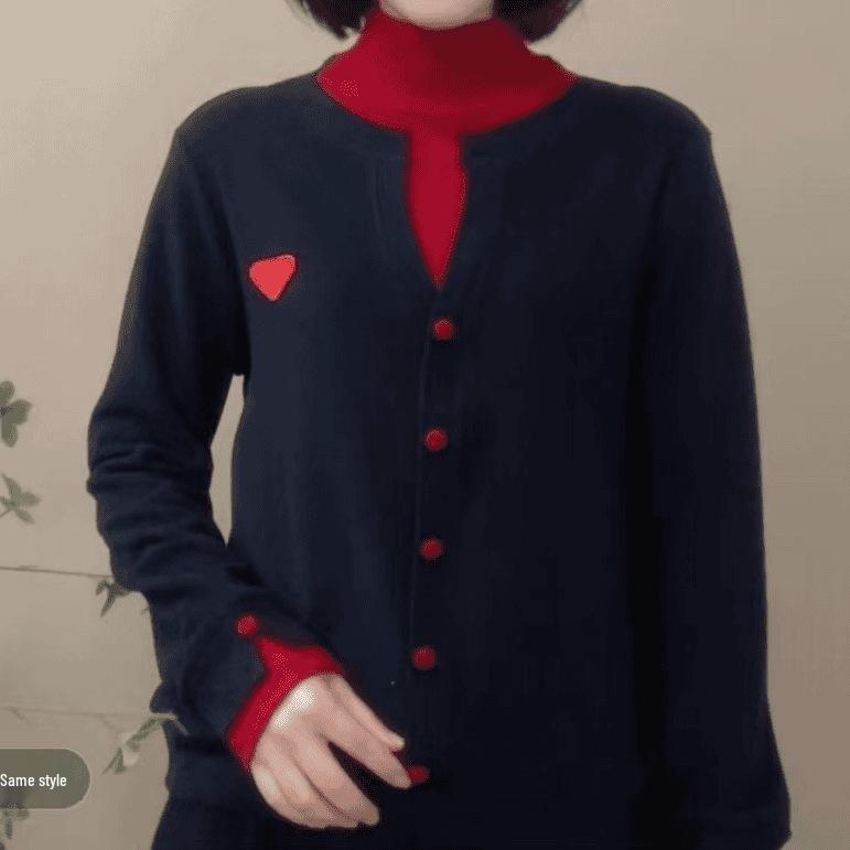 Winter Slimming Two-Piece Look Long Sleeve Top for Women 4XL (140-150 jin) темно-синий
Winter Slimming Two-Piece Look Long Sleeve Top for Women 4XL (140-150 jin) темно-синий