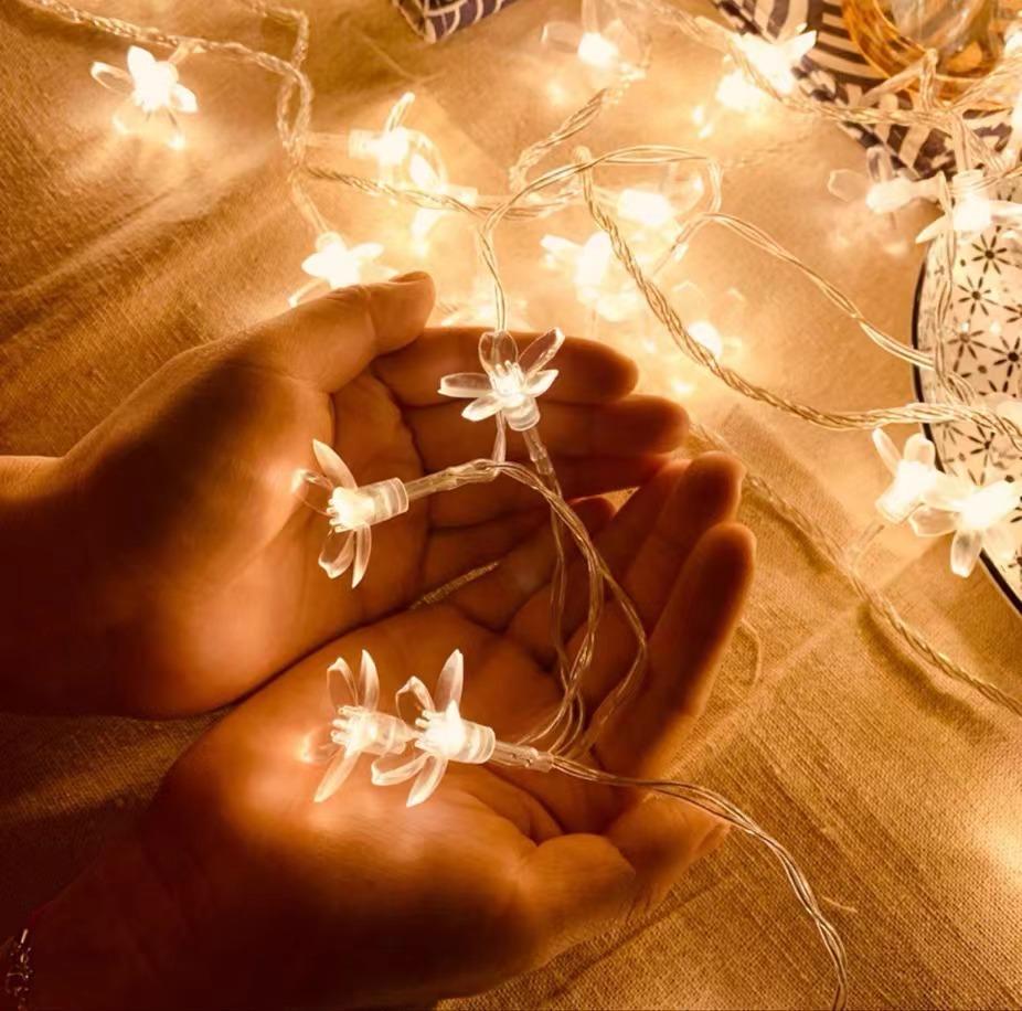 2M 3M Шарики Светодиодные Гирлянды Гирлянды на батарейках Свадьба День святого Валентина Открытая Комната День рождения Гирлянда Украшения для свадебного душа 3m 20LED