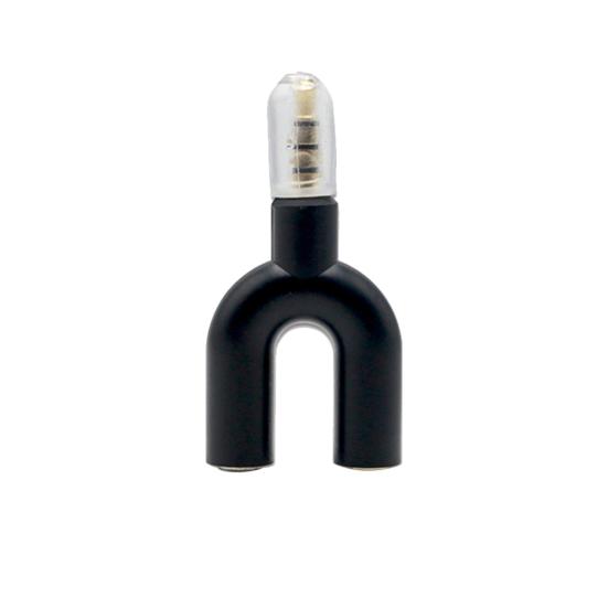 Переходник-разветвитель для микрофона и аудио 2 в 1, 3,5 мм штекер-гнездо чёрный
Переходник-разветвитель для микрофона и аудио 2 в 1, 3,5 мм штекер-гнездо чёрный