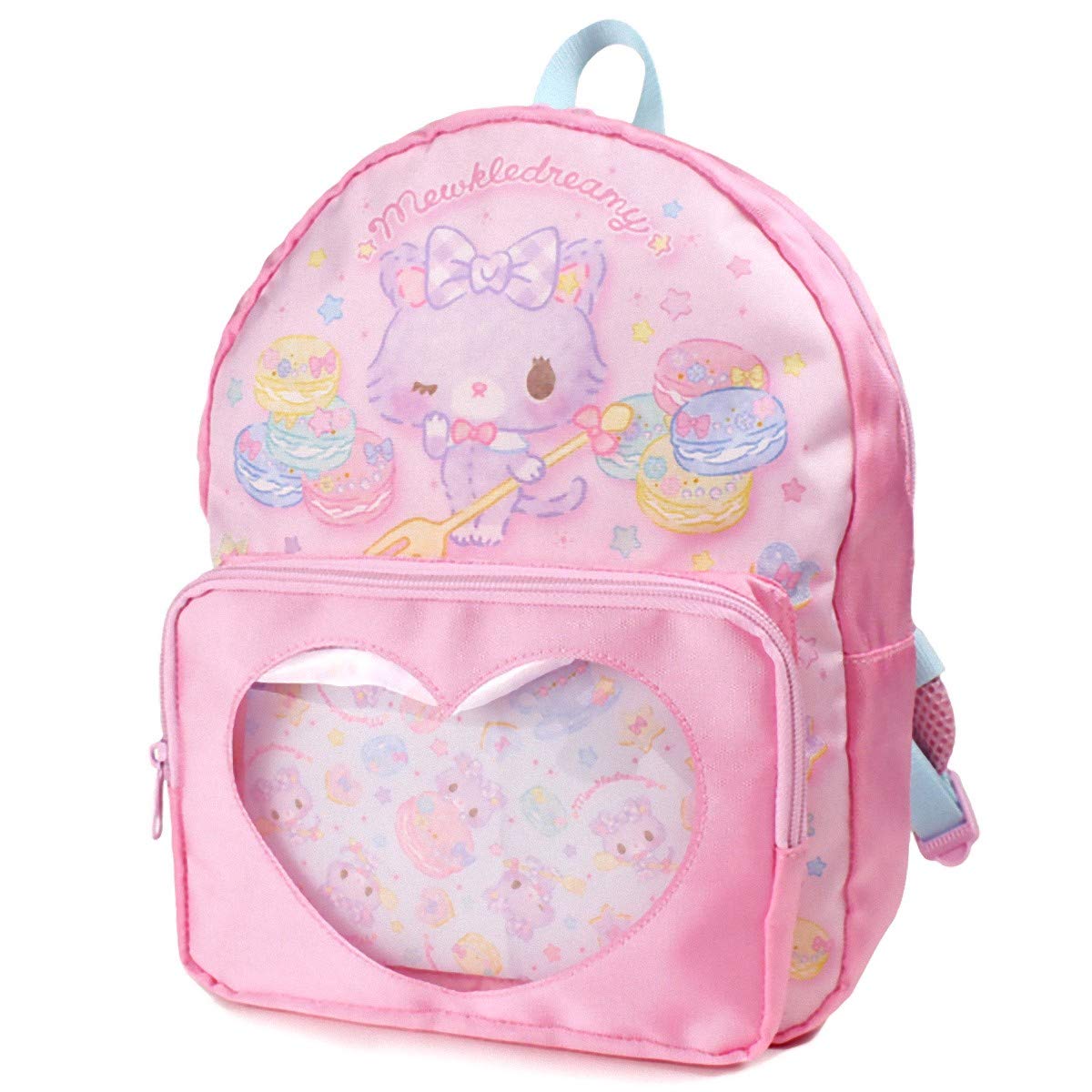 KoohaCreate Mewkledreamy Clear Pocket Backpack - Badges can be attached to the hanging cloth inside - Kids - Show off with visible storage 085730
KoohaCreate Mewkledreamy Clear Pocket Backpack - Badges can be attached to the hanging cloth inside - Kids - Show off with visible storage 085730