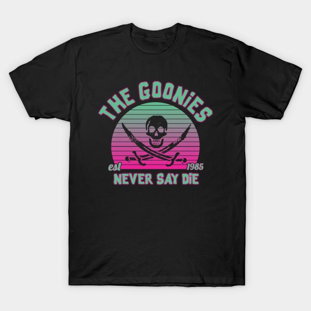 Men Black Print T-shirt The Goonies Never Say Die No-Cut Transfer Paper Print Cotton Tshirt 4XL чорний
Men Black Print T-shirt The Goonies Never Say Die No-Cut Transfer Paper Print Cotton Tshirt 4XL чорний