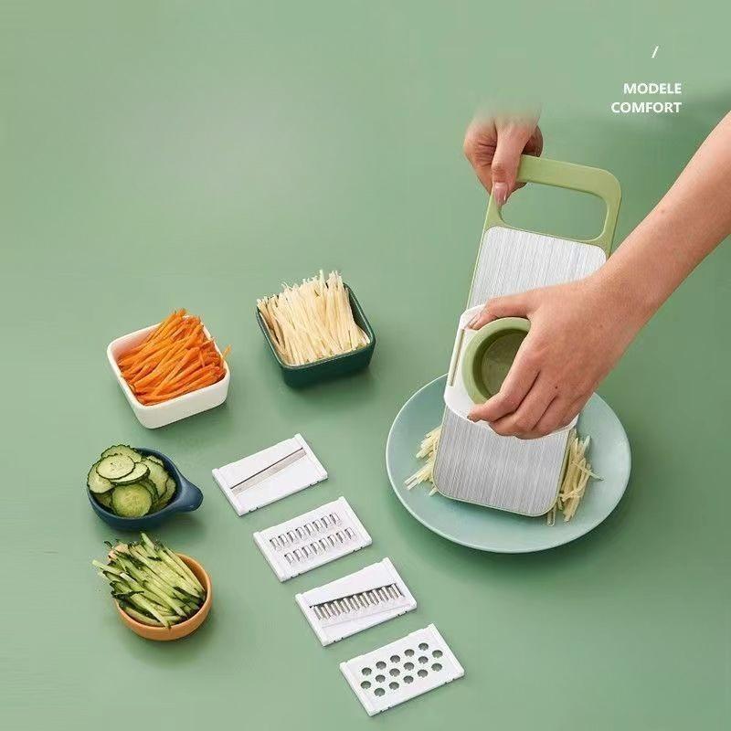 Multi Functional Vegetable Slicer, Home Kitchen Grater, Scraper, Potato Slicer, Stainless Steel Slicer
Multi Functional Vegetable Slicer, Home Kitchen Grater, Scraper, Potato Slicer, Stainless Steel Slicer