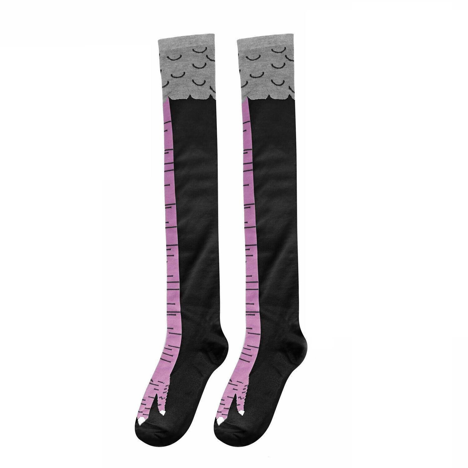 Cartoon Cute Funny Cosplay Novelty 3D Printed Knee-High Stocking Chicken Leg Socks Thigh High Socks 50cm чорний/рожевий червоний колір
Cartoon Cute Funny Cosplay Novelty 3D Printed Knee-High Stocking Chicken Leg Socks Thigh High Socks 50cm чорний/рожевий червоний колір