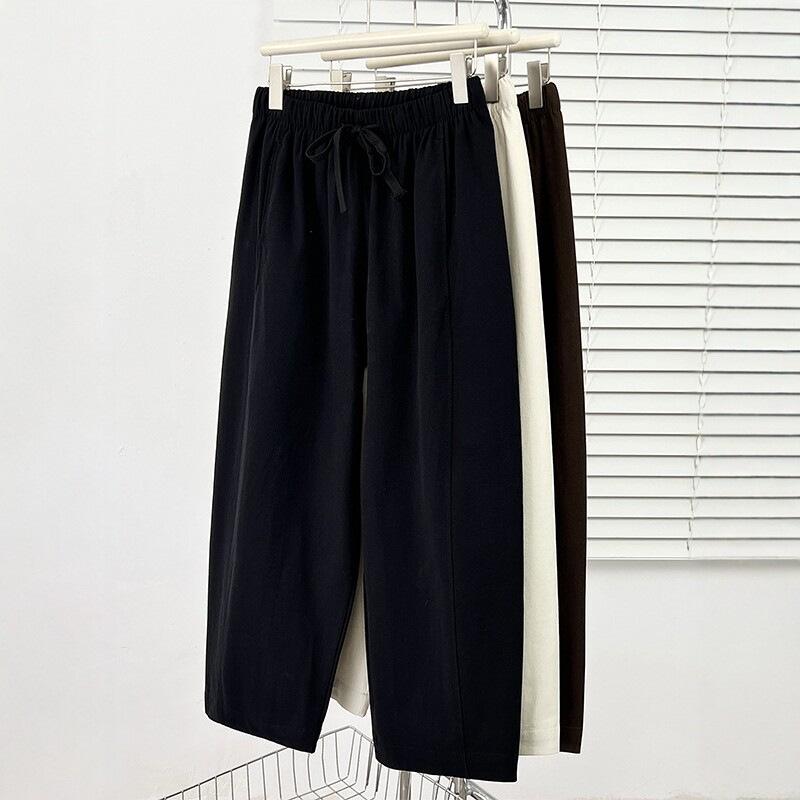 Plus Size Women s Spring Drawstring Elastic Waist Wide-Leg Casual Pants 3XL (150-170 jin) чорний
Plus Size Women s Spring Drawstring Elastic Waist Wide-Leg Casual Pants 3XL (150-170 jin) чорний